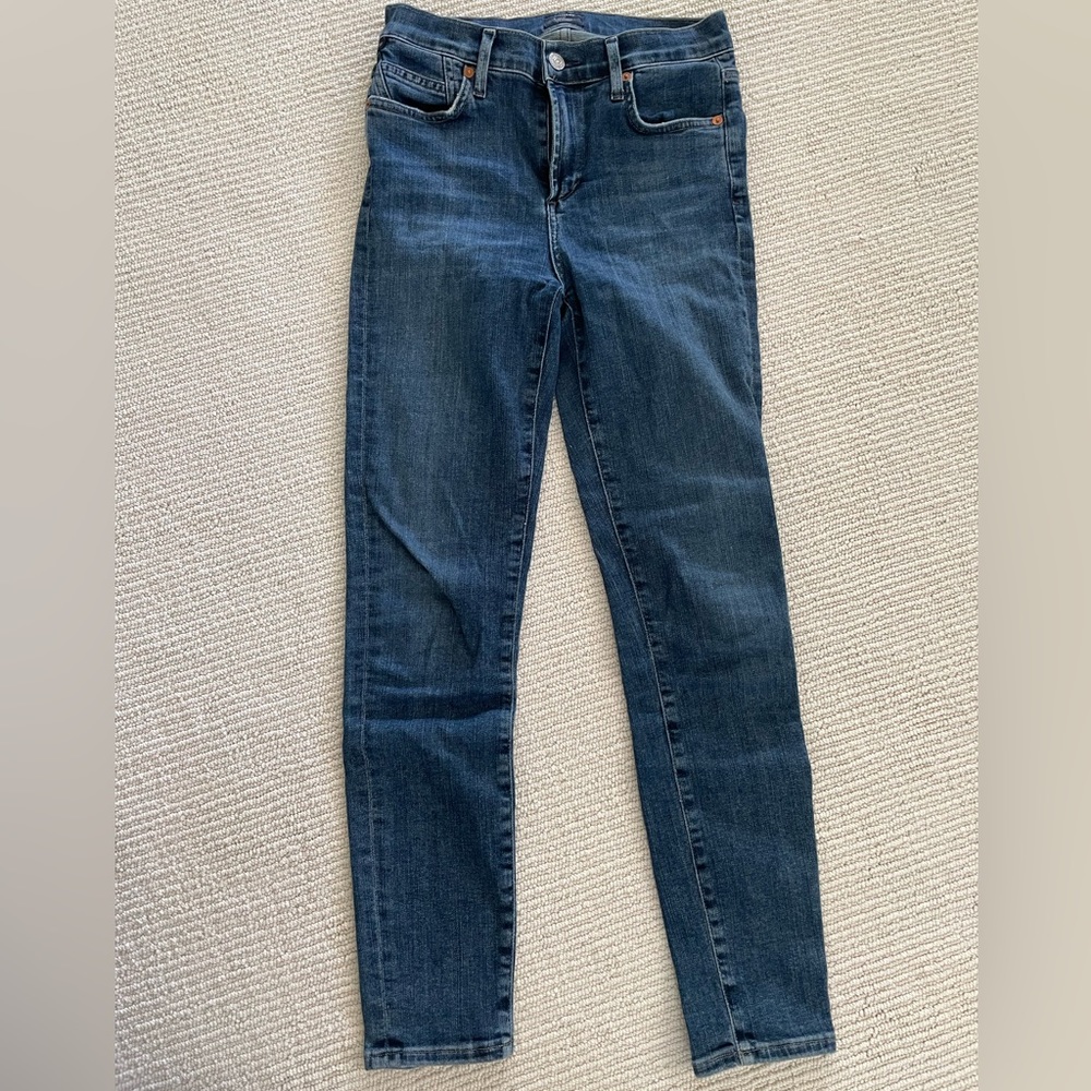 Rocket Midrise Skinny Ankle Jeans 26